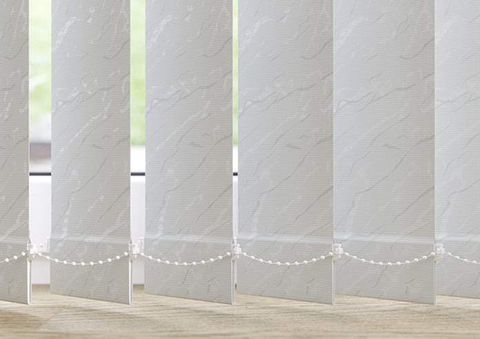 Rapture (Blackout), Mist Grey - Vertical Blind Slats - Image 3